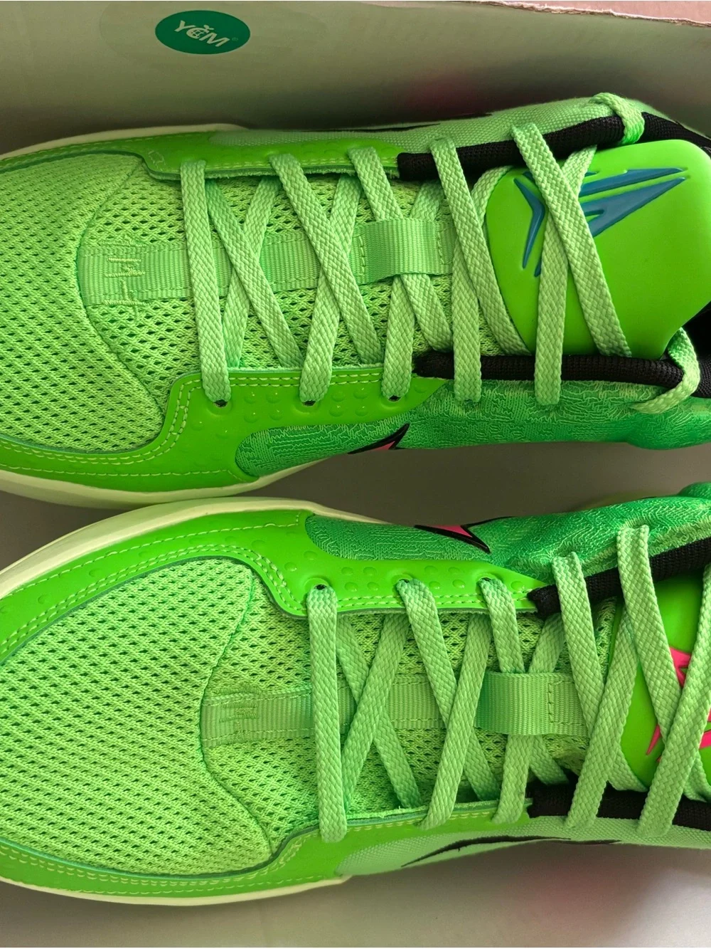 Nike JA 2 NRG NY Box Label - Green Strike, Hyper Pink, Black